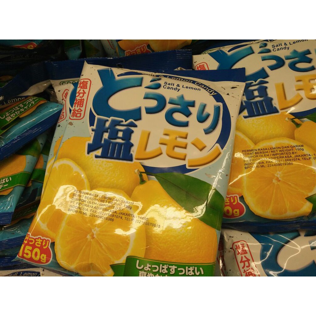 

Japan The Best 1 Selling! Salt & Lemon Candy