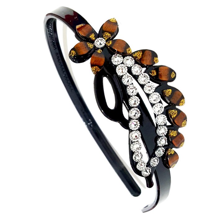 BANDO KOREA COKLAT ( aksesoris rambut grosir murah ) aksesoris fashion