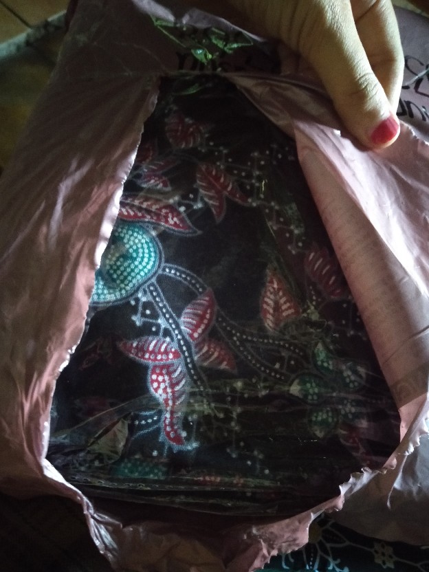 (cod)  Batik Couple Keluarga Sania Ruffle Ori Ndoro Jowi Dnt  Motif Jaring