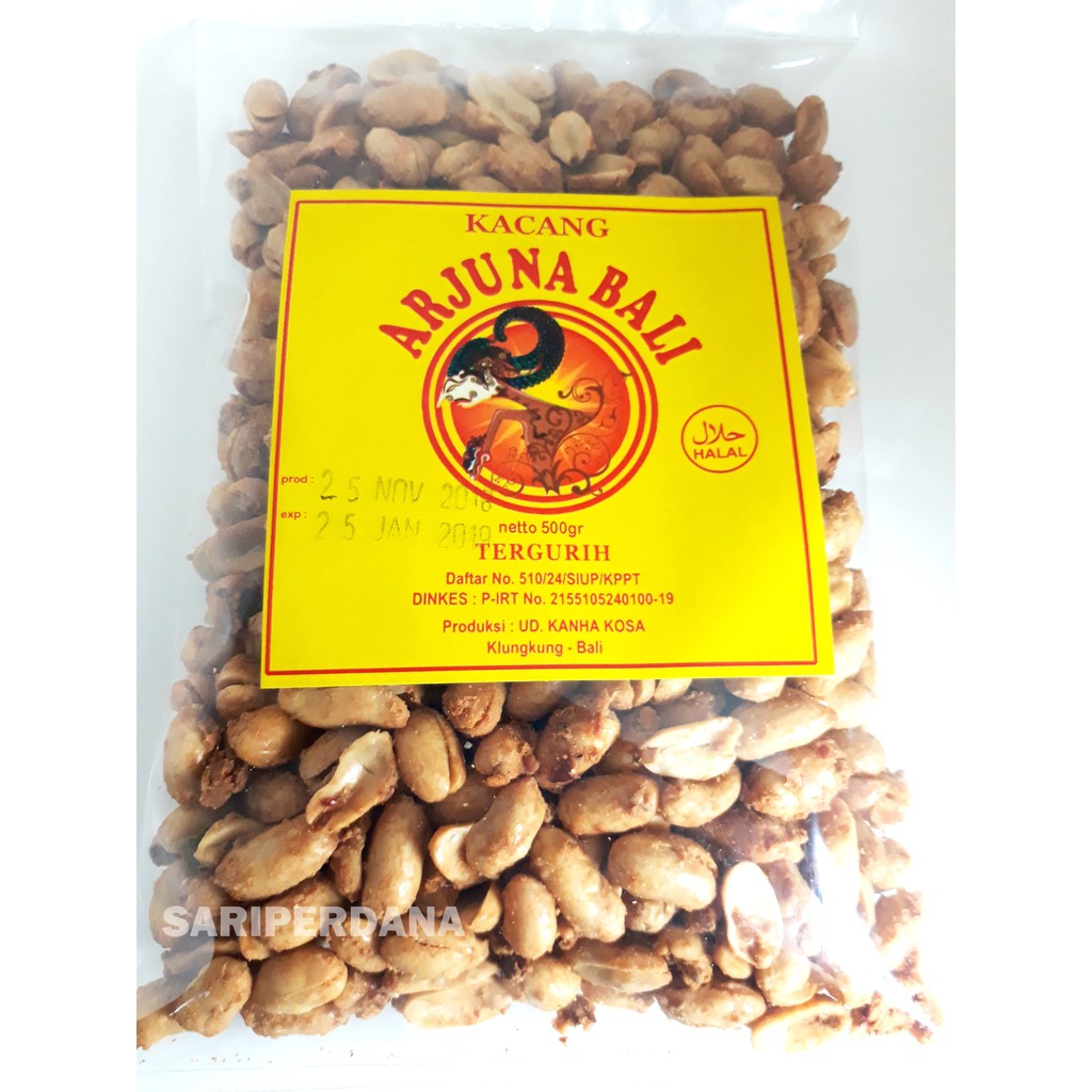 

Kacang Kapri Arjuna Bali 500gr Rasa Bumbu Rempah Bali