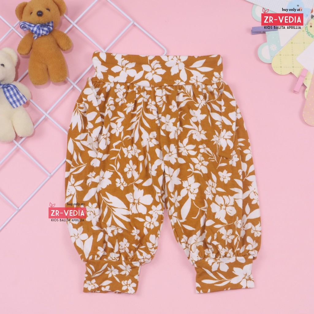 Aladin Carlissa Uk 1-2 Tahun / Celana Anak Perempuan Murah Panjang Pants Harian Motif Lucu Grosir0