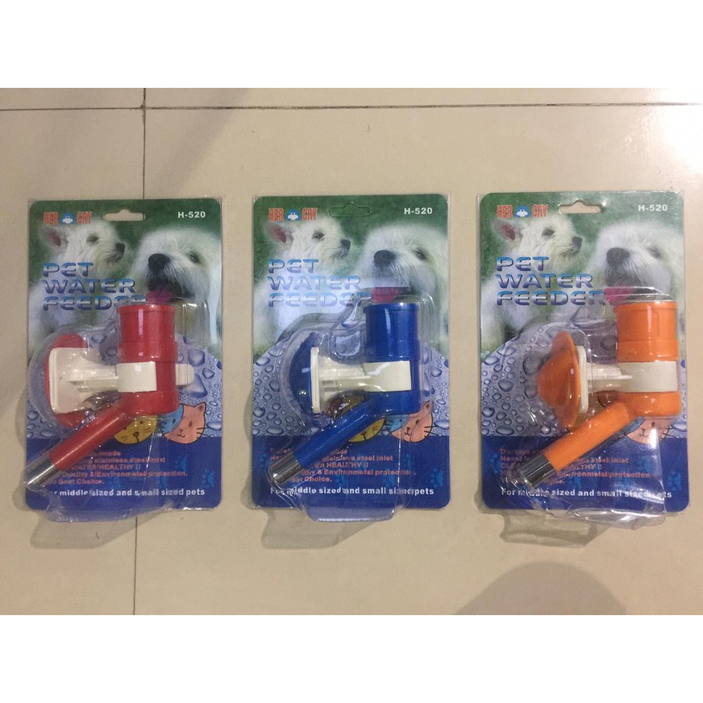 H520 Pet Water Feeder Nozzle 15mm Herchy Tempat Minum Kucing Anjing