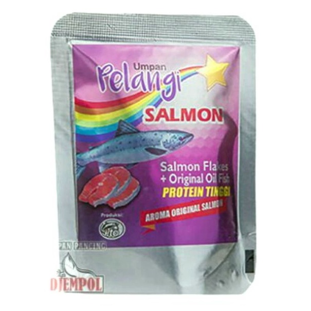 PELET PELANGI SALMON / PELET PELANGI / UMPAN PELANGI