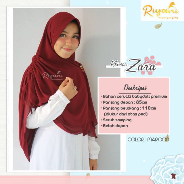 Khimar ceruti baby doll premium