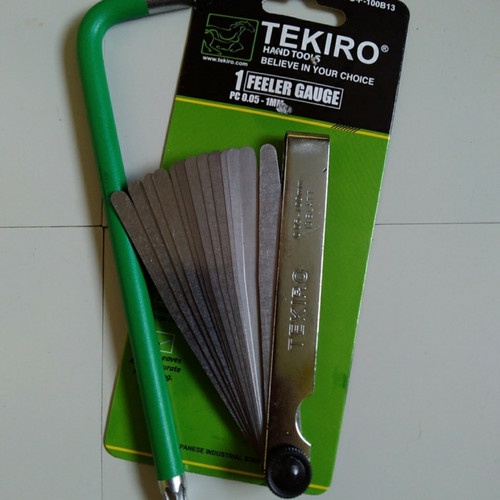 Tekiro Alat Stel Klep + Puller 13 Blades (Paket Kunci Stel Klep)