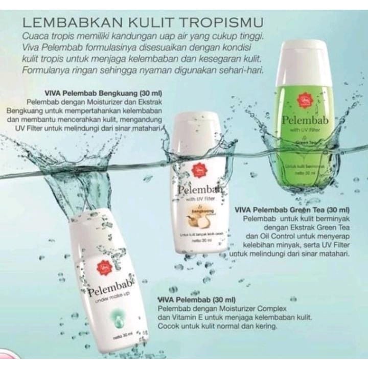 ❤ PAMELA ❤ Viva Pelembab  Moisturizer dengan UV Filter