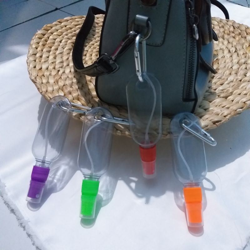 Botol Hand Sanitizer Spray Gantungan Kunci
