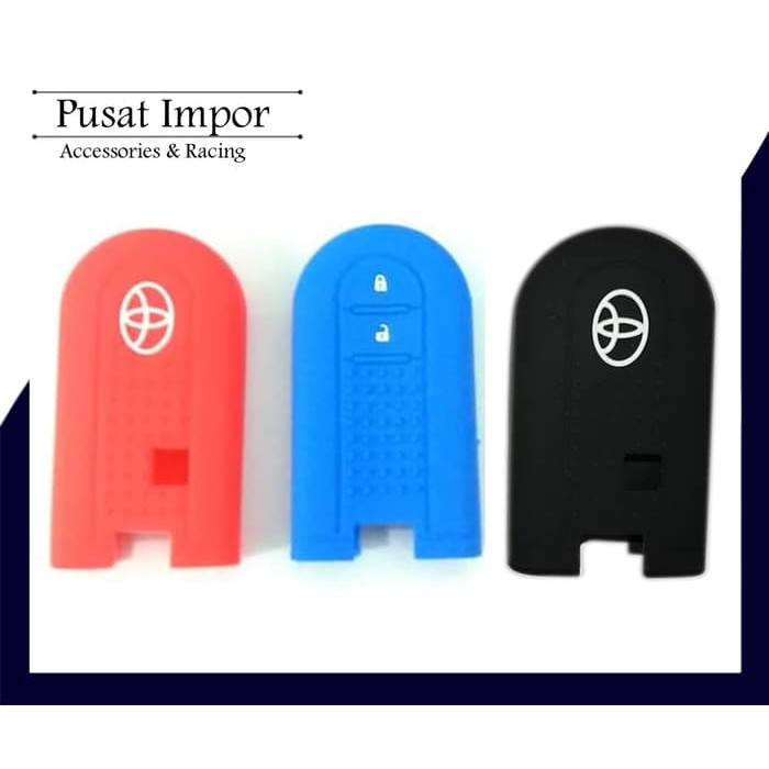 GROSIR MURAH AKSESORIS MOBIL  Silicon Kunci Remote Toyota All New Rush - Kondom Remote Smartkey