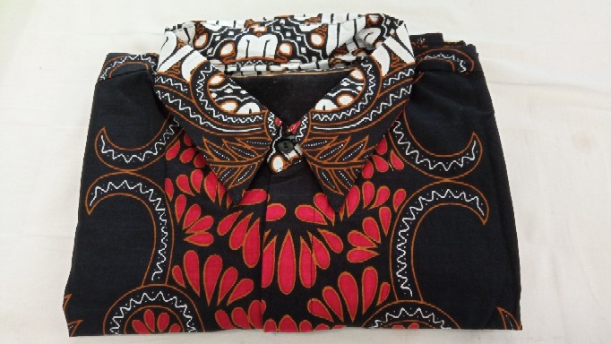 Kemeja Pria Batik Big Size 4l-5l Lengan Panjang Baju Batik Pria Hem Jumbo Ukuran Besar Seragam Mta
