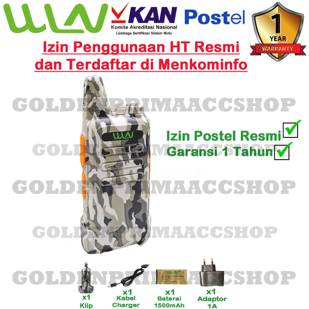 HT WLN KD-C1 VARIAN LORENG - ISI 1 Pcs