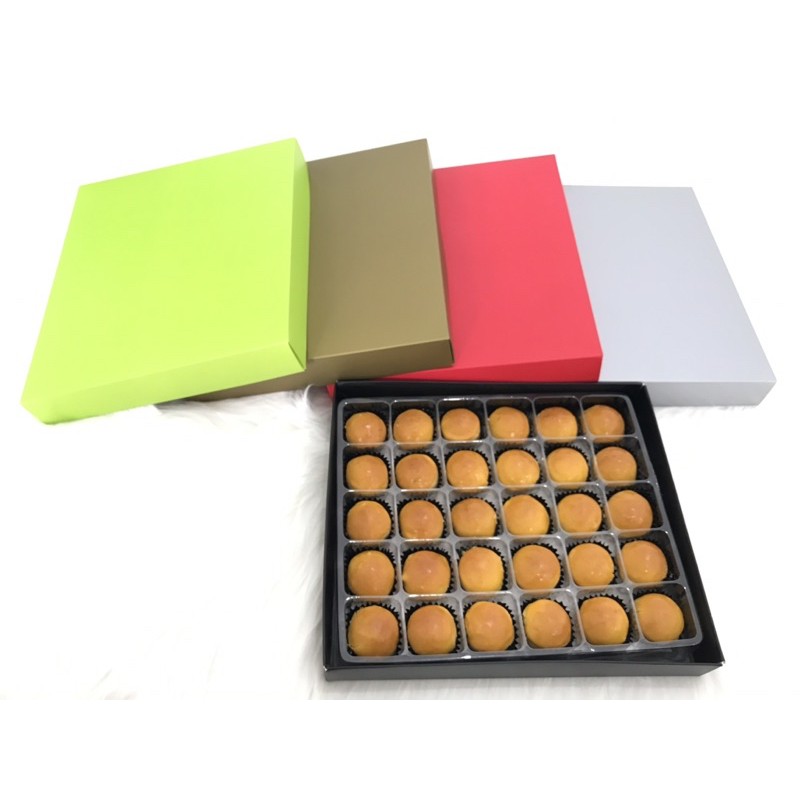 

box dus Nastar mochi lapis Harga 10 set kotak