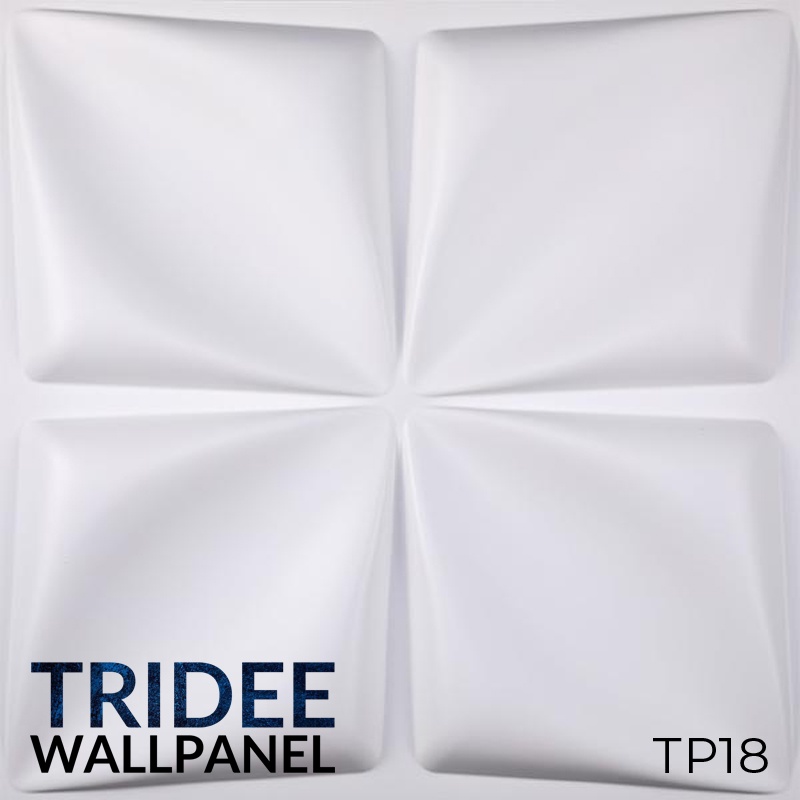 TRIDEE WALLPANEL | WALLPAPER DINDING DEKORASI | WALL PANEL 3D DINDING PVC-TP18 BUTTERFLY