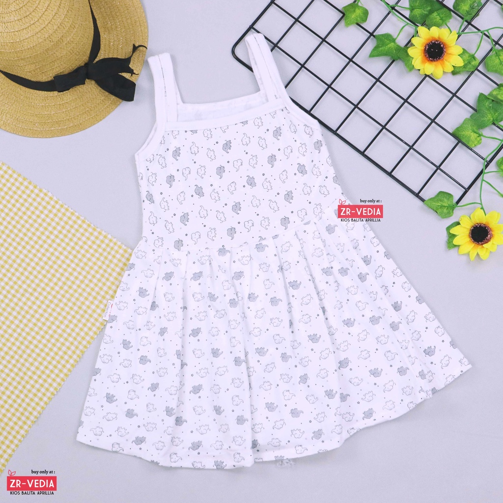 Meymey Dress Anak uk 1-2 Tahun / Dres Harian Yukensi Balita Perempuan Adem Murah Branded Motif Cewek