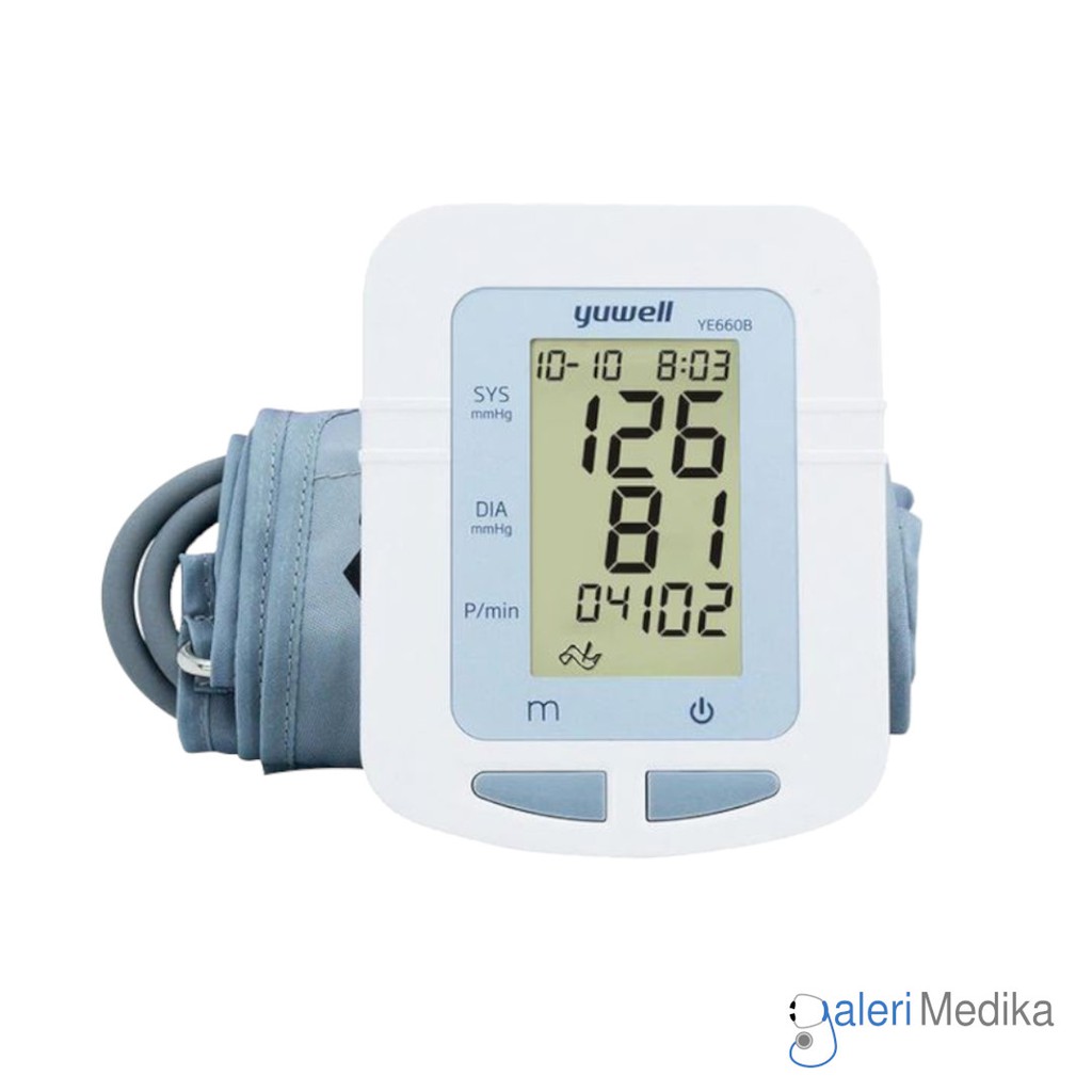 Tensimeter Digital Yuwell YE660E - Alat Monitor Tekanan Darah