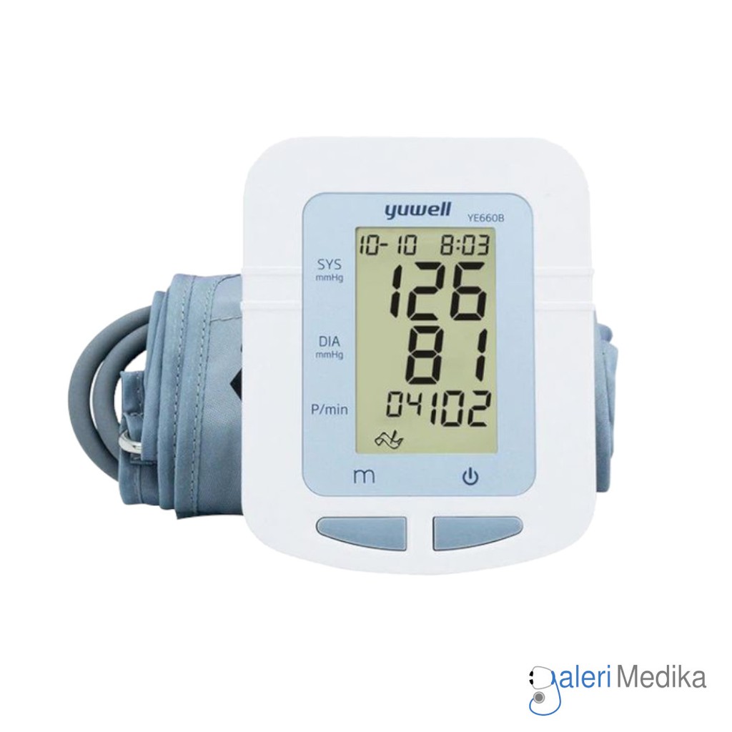 Tensimeter Digital Yuwell YE660E - Alat Monitor Tekanan Darah