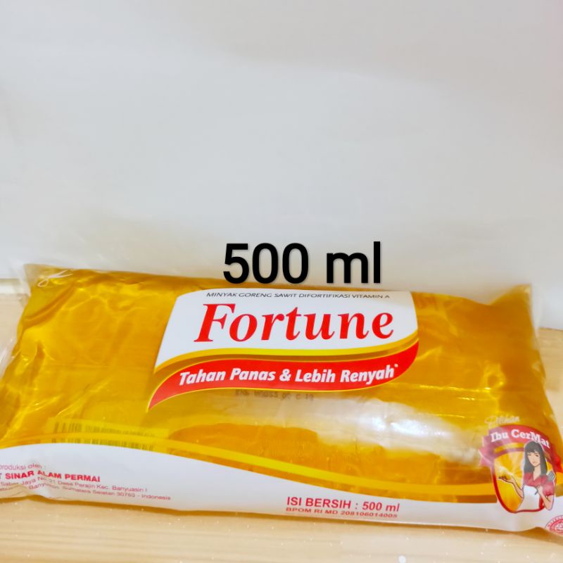 

Fortune 500 ml minyak goreng