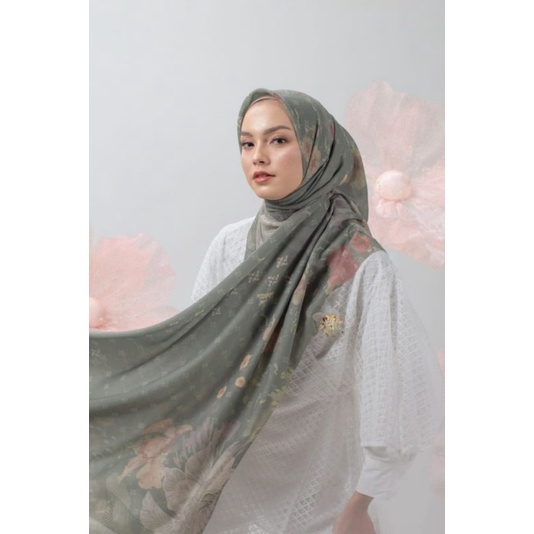 Beau scarf Monets by heylocal.id