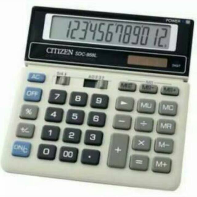 

Kalkulator dagang 868/ Kalkulator 12 Digit/KALKULATOR DAGANG - RM