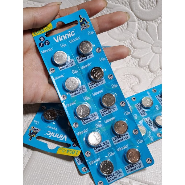 Batre kalkulator vinnic L1131F / LR54 / AG10 batre jam tangan murah original