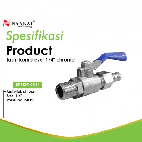 KRAN COMPRESSOR 1/4 NANKAI