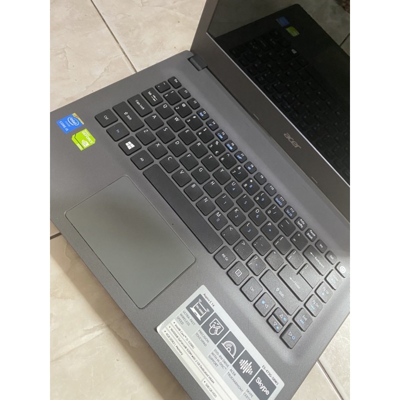 Laptop Acer E5-473G Core i5 Nvidia