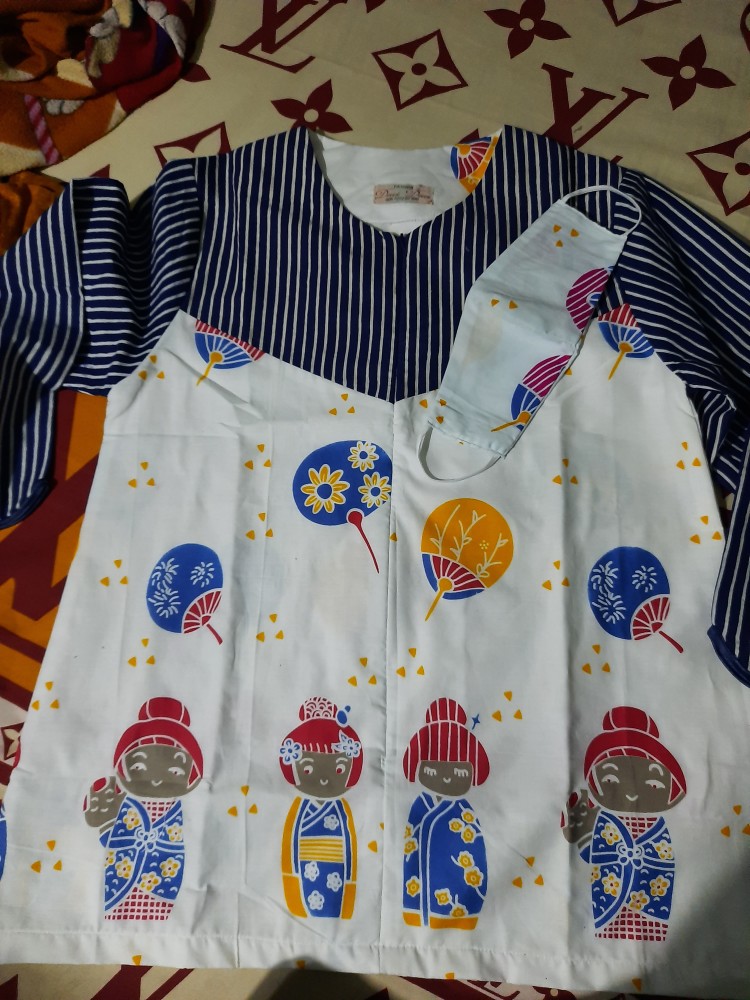 Tunik Batik Lapis Trikot