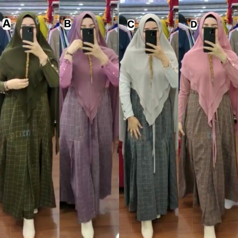 AIRA SERIES PART 2 BY YUMNA GAMIS SYARI ORIGINAL GAMIS SYARI PREMIUM BAJU SYARI TERBARU SET SYARI BA