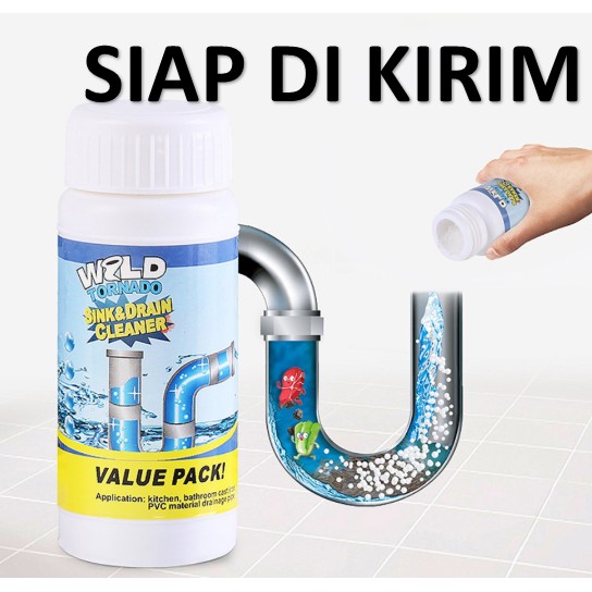 Sink And Drain Cleaner Membersihkan Toilet Wastafel Mampet Anti Sumbat Pipa