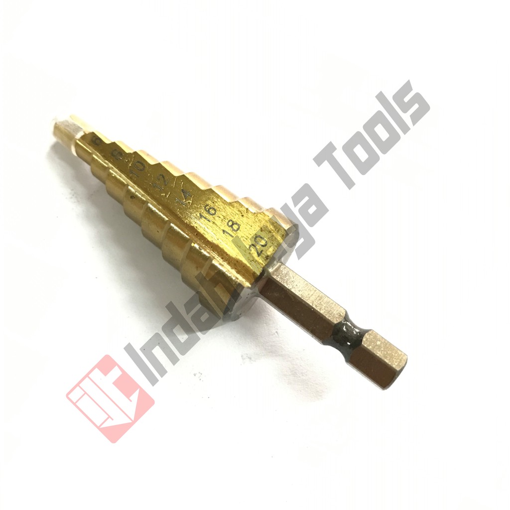 FLOURISH Mata Bor Pagoda 4-20 mm 9 in 1- Multi Step Drill