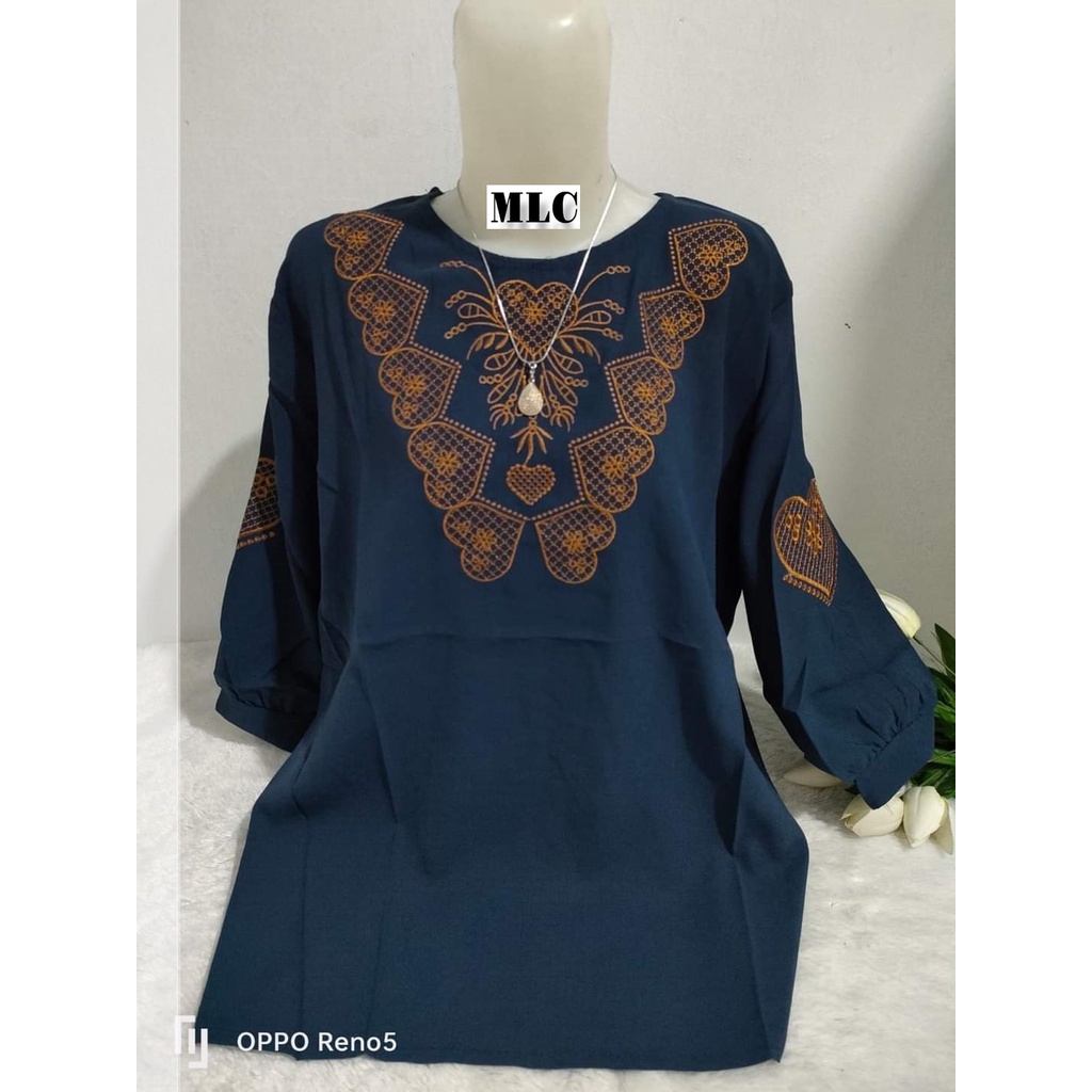 ATASAN BLUS WANITA TERBARU /BLOUSE WANITA IMPORT KOREA TERBARU MEWAH JUMBO