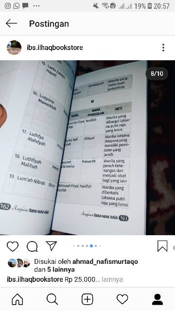 RANGKAIAN NAMA NAMA INDAH