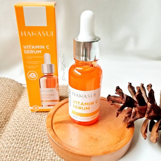 SERUM VITAMIN C HANASUI JAYA MANDIRI BOX ORANGE BPOM