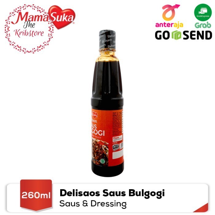 

MAMASUKA Delisaos Saus Bulgogi 260 ml - Pet