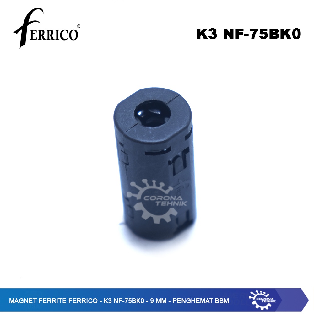 Ferrico - K3 NF-75BK0 - Magnet Ferrite 9 mm