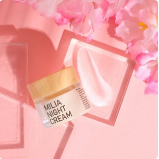 MILIA NIGHT CREAM || KRIM MILIA