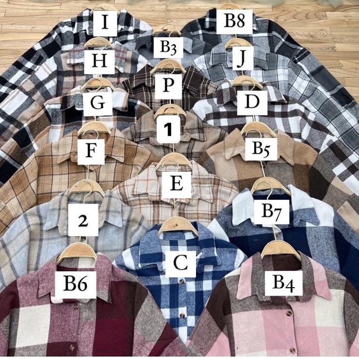 Recomended.. AUDREY FLANEL OVERSIZE