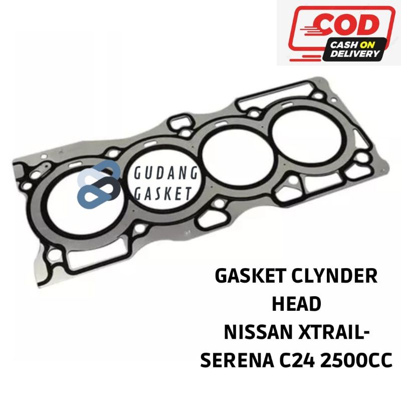 GASKET CLYNDER HEAD PAKING SILINDER KOP PAKING DEKSEL NISSAN XTRAIL T30 SERENA C24 2,5 2500CC