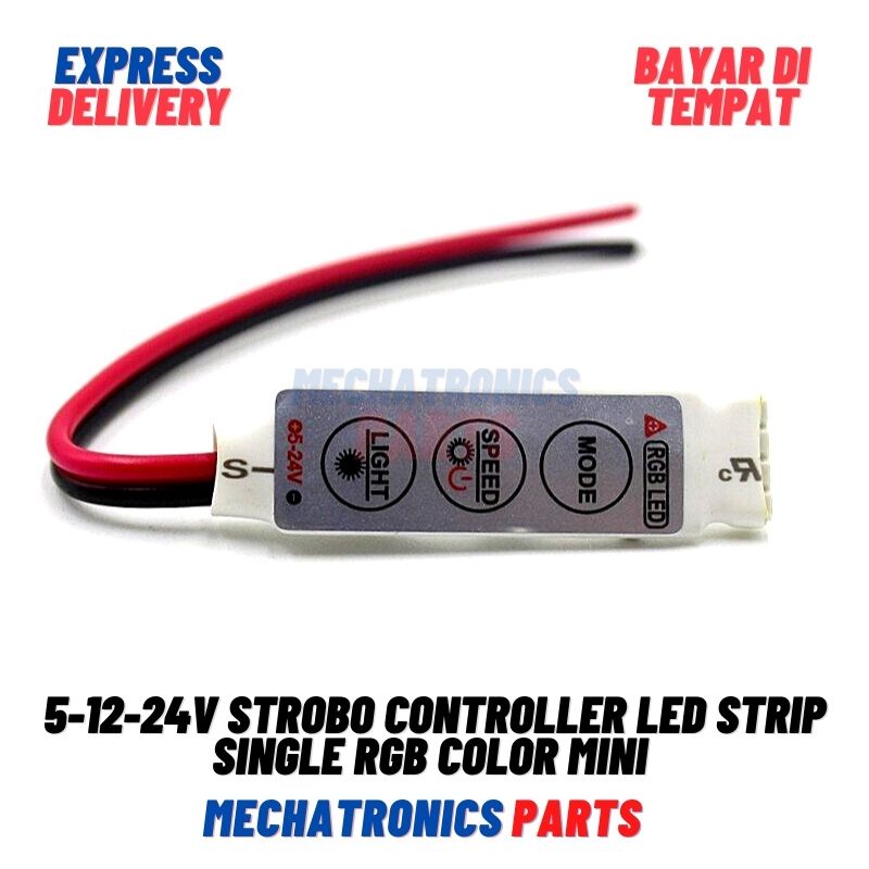 [DSP-9285] 5-12-24V CONTROLLER LED STRIP SINGLE RGB COLOR MINI MODUL SMD 2385 5050 3528 MANUAL