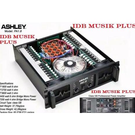 Power Ampli Class GB Ashley Pa1.8 Pa 1.8 Original Ashley