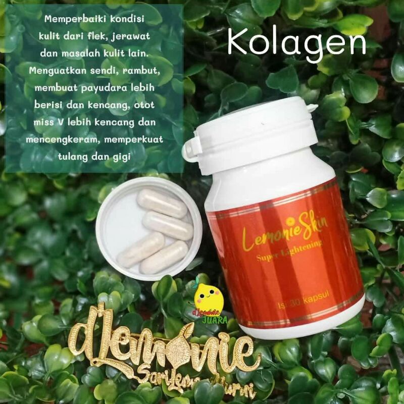 colagen lemonieskin ecer 10 kapsul
