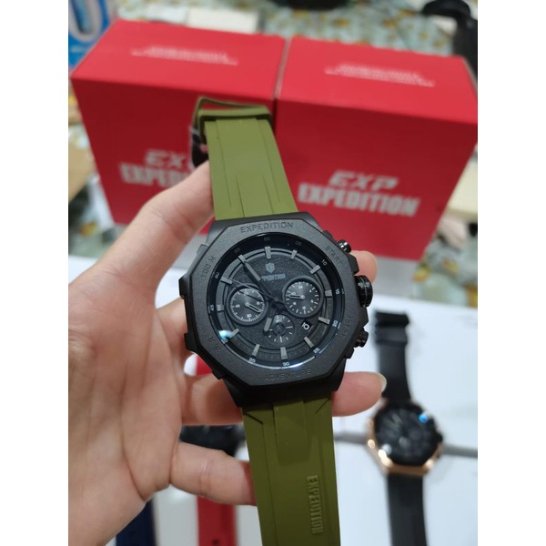 jam tangan pria Expedition E 6816 Rubber