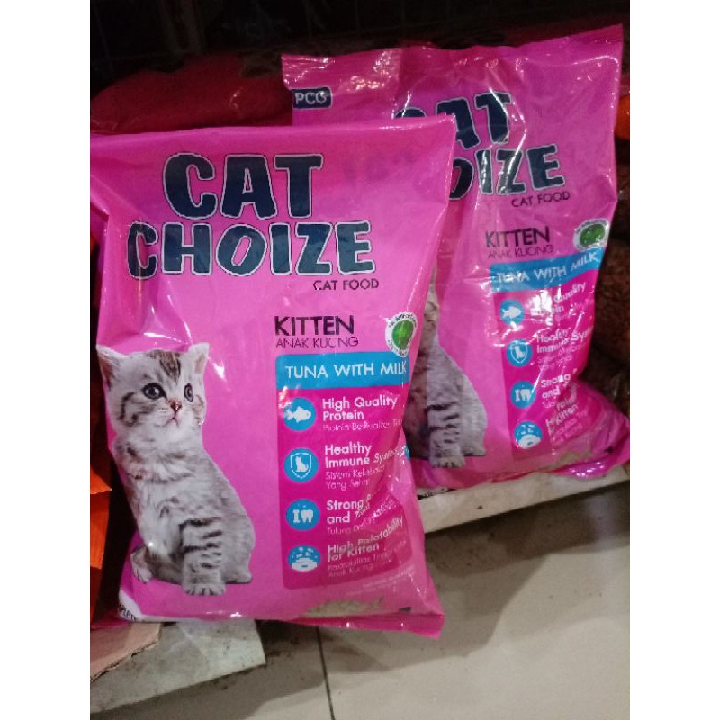 Makanan Kucing Cat Choize Tuna kitten 1kg