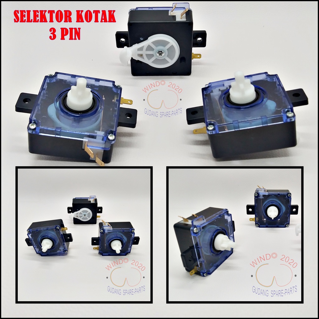 SELECTOR PEMBUANGAN KOTAK / TIMER BUANGAN AIR / PEMUTAR KELUAR AIR MESIN CUCI / TIMER DRAIN