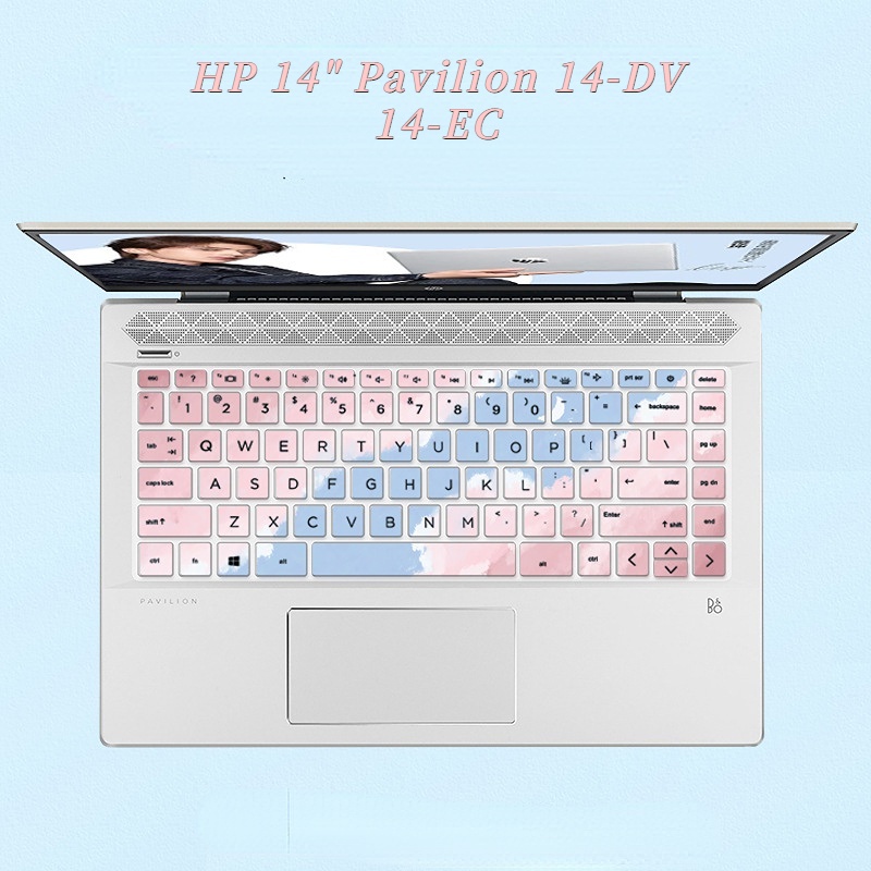 Film Pelindung Debu Motif Kartun Bunga Untuk Laptop HP 14 &quot;Pavilion 14-DV 14-EC