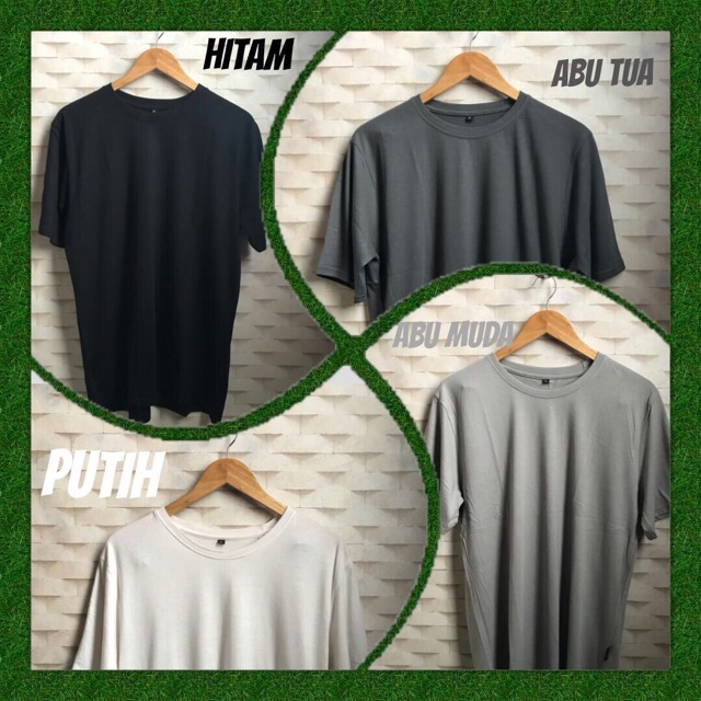 Kaos Polos Katun Bambu
