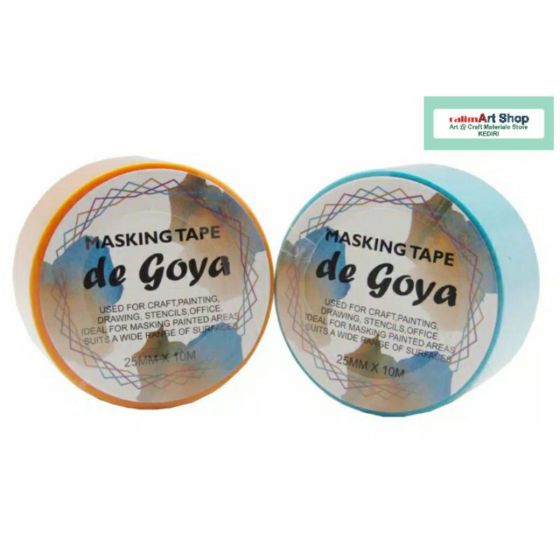 De Goya Masking Tape 25 x 10mm / Solasi Kertas