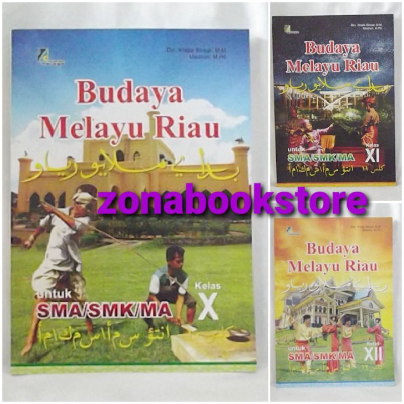 BUKU SISWA SMA/MA/SMK KELAS 10,11,12 BMR BUDAYA MELAYU RIAU KURIKULUM 2013 EDISI REVISI 2019 PENERBI