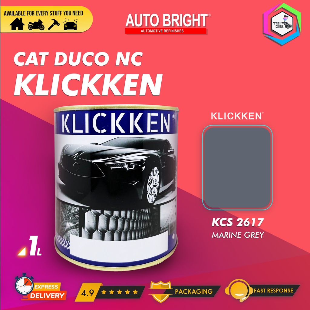 Cat Klickken Automotive Refinishes - Marine Grey KCS 2617