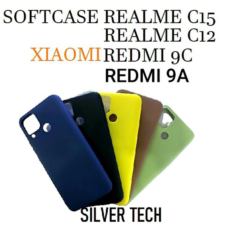 Softcase Xiaomi Redmi 9C / Silikon Redmi 9C Aneka Warna dan Motif