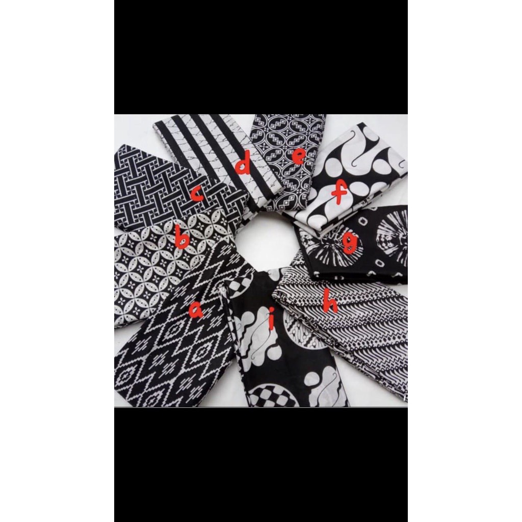 kain batik monocrome bahan katun kain batik atasan couple